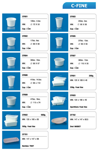 products C-Fine (polystyrene)