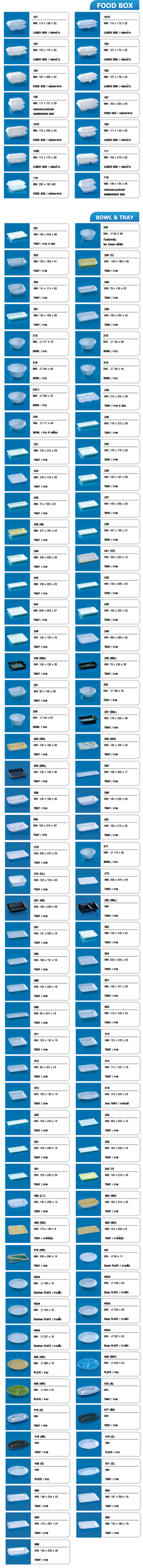 products PS Foam (polystylene foam)